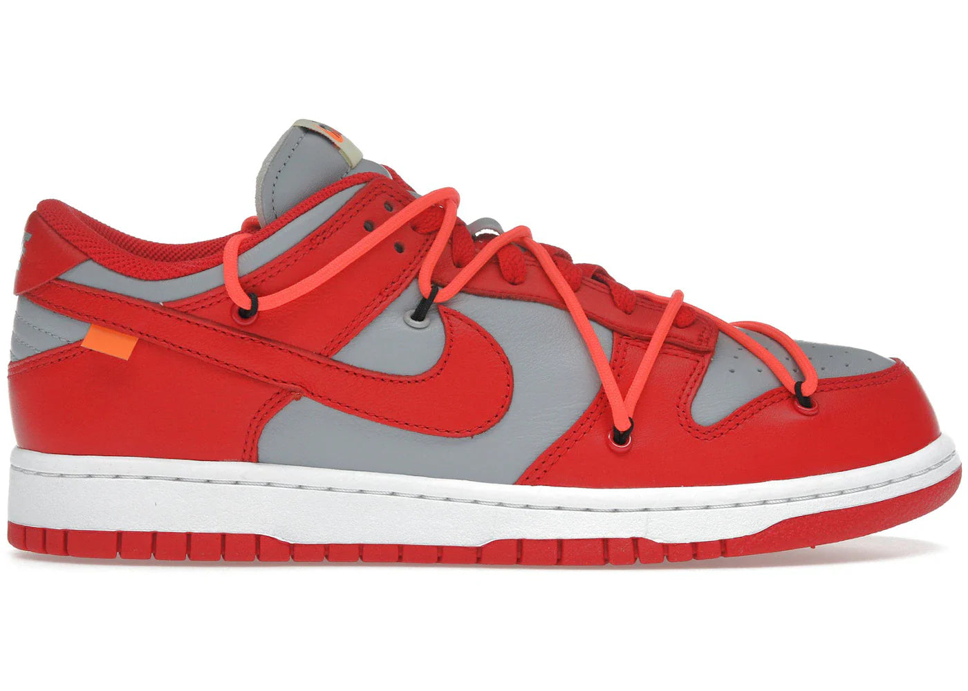 NIK3 Dunk Low Off-White University Red