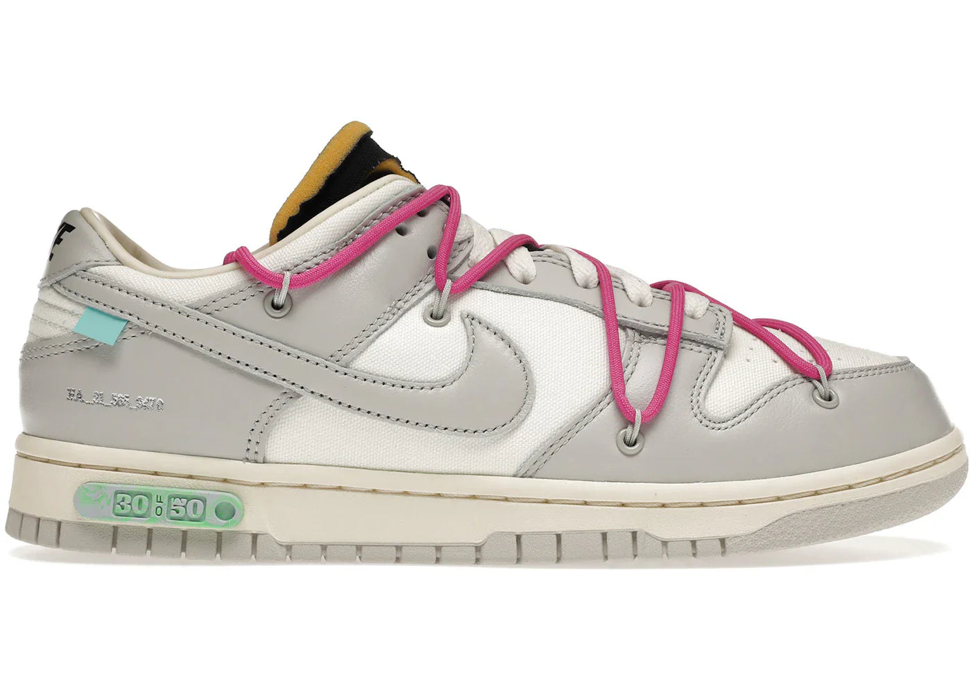 NIK3 Dunk Low Off-White Lot 30