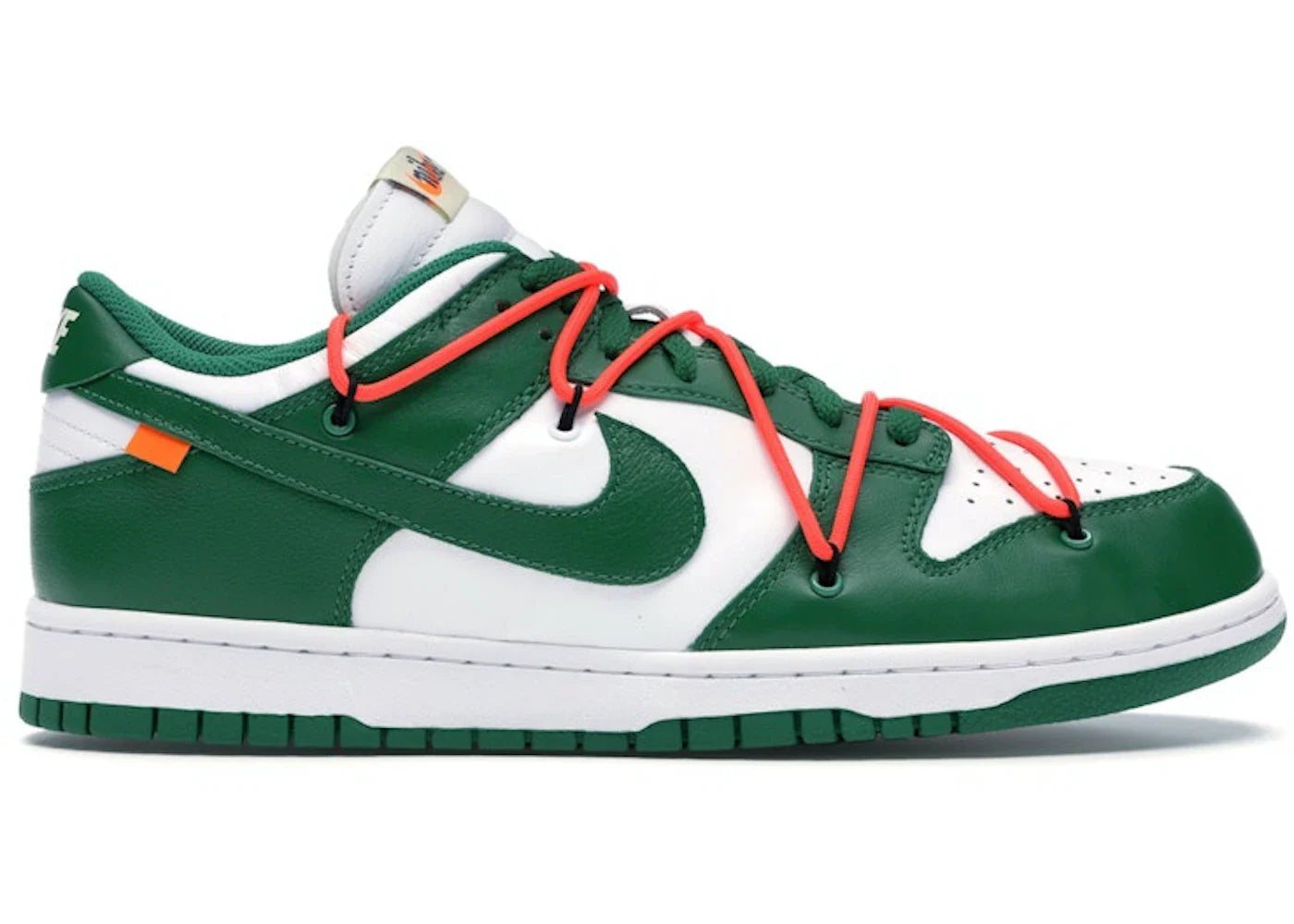 NIK3 Dunk Low Off-White Pine Green